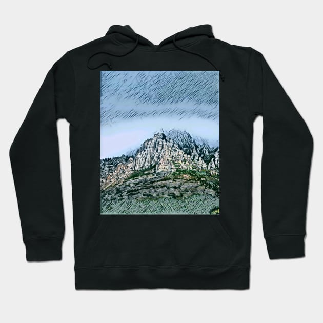 Rocky Hills Hoodie by evokearo